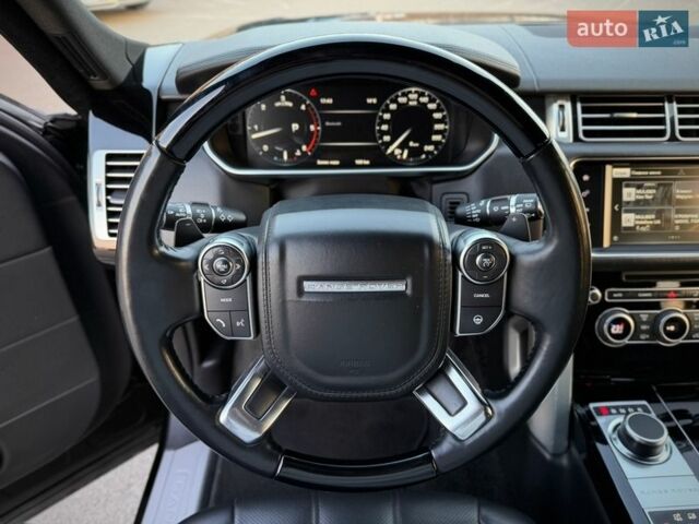 Черный Ленд Ровер Рендж Ровер, объемом двигателя 2.99 л и пробегом 240 тыс. км за 28500 $, фото 74 на Automoto.ua