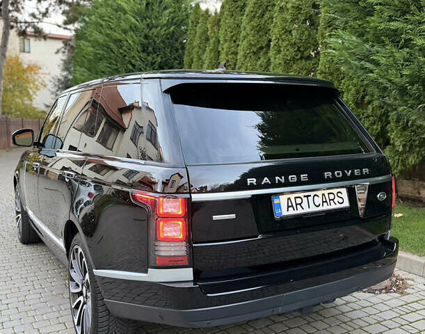 Черный Ленд Ровер Рендж Ровер, объемом двигателя 5 л и пробегом 155 тыс. км за 39900 $, фото 11 на Automoto.ua