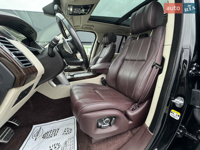 Черный Ленд Ровер Рендж Ровер, объемом двигателя 4.37 л и пробегом 188 тыс. км за 43000 $, фото 87 на Automoto.ua