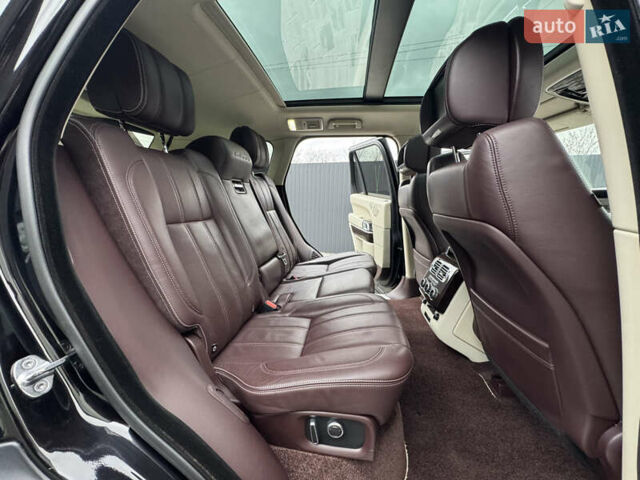 Черный Ленд Ровер Рендж Ровер, объемом двигателя 4.37 л и пробегом 188 тыс. км за 43000 $, фото 66 на Automoto.ua