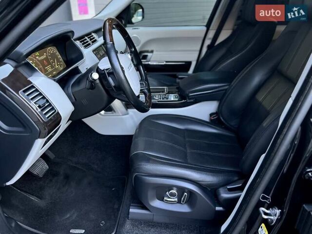 Чорний Ленд Ровер Рендж Ровер, об'ємом двигуна 4.37 л та пробігом 186 тис. км за 38500 $, фото 13 на Automoto.ua