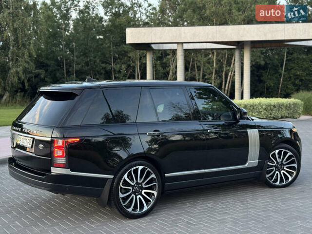 Черный Ленд Ровер Рендж Ровер, объемом двигателя 5 л и пробегом 160 тыс. км за 43500 $, фото 5 на Automoto.ua