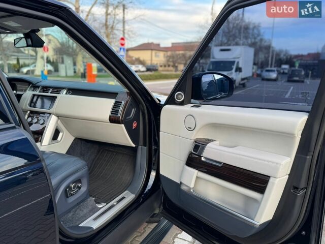 Чорний Ленд Ровер Рендж Ровер, об'ємом двигуна 4.37 л та пробігом 225 тис. км за 39000 $, фото 51 на Automoto.ua