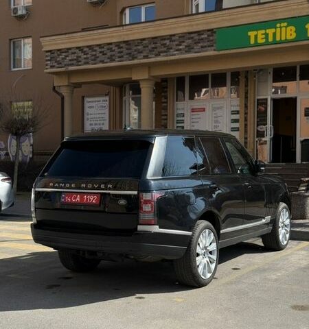 Чорний Ленд Ровер Рендж Ровер, об'ємом двигуна 3 л та пробігом 206 тис. км за 24200 $, фото 2 на Automoto.ua