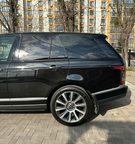 Чорний Ленд Ровер Рендж Ровер, об'ємом двигуна 4.37 л та пробігом 160 тис. км за 49500 $, фото 9 на Automoto.ua