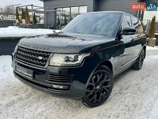 Чорний Ленд Ровер Рендж Ровер, об'ємом двигуна 4.37 л та пробігом 199 тис. км за 44900 $, фото 5 на Automoto.ua