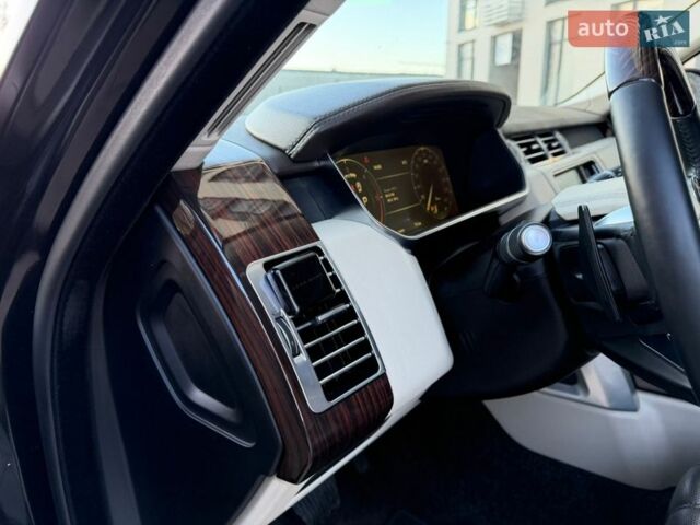 Чорний Ленд Ровер Рендж Ровер, об'ємом двигуна 3 л та пробігом 156 тис. км за 34500 $, фото 14 на Automoto.ua