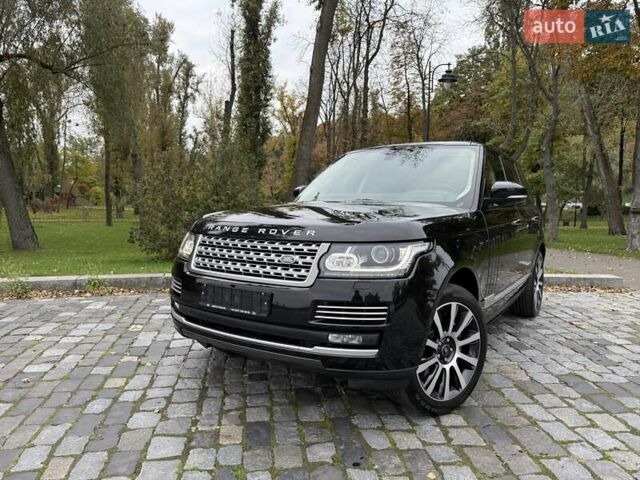 Ленд Ровер Рендж Ровер 2016 в Киеве на Automoto.ua Черный Ленд Ровер Рендж Ровер, объемом двигателя 5 л и пробегом 142 тыс. км за 45999 $, фото 5 на Automoto.ua