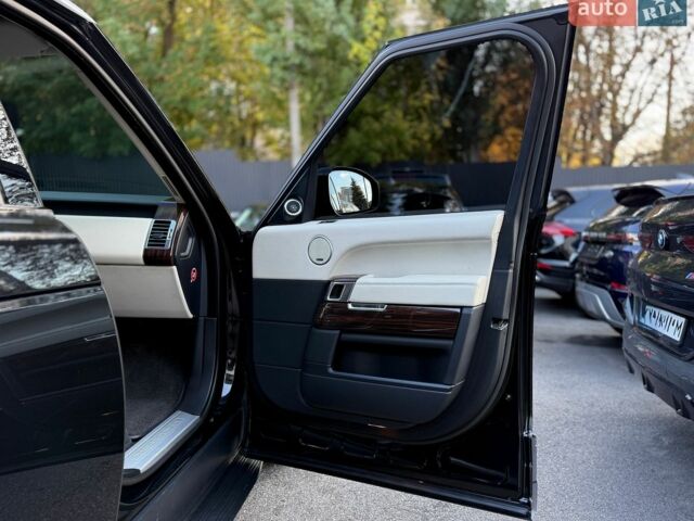 Черный Ленд Ровер Рендж Ровер, объемом двигателя 2.99 л и пробегом 116 тыс. км за 40000 $, фото 17 на Automoto.ua