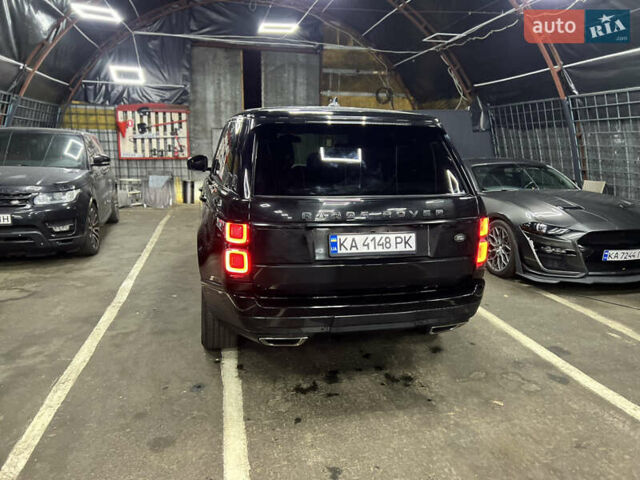 Чорний Ленд Ровер Рендж Ровер, об'ємом двигуна 5 л та пробігом 96 тис. км за 52000 $, фото 7 на Automoto.ua