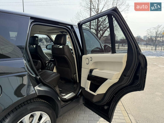 Чорний Ленд Ровер Рендж Ровер, об'ємом двигуна 2.99 л та пробігом 163 тис. км за 39800 $, фото 28 на Automoto.ua