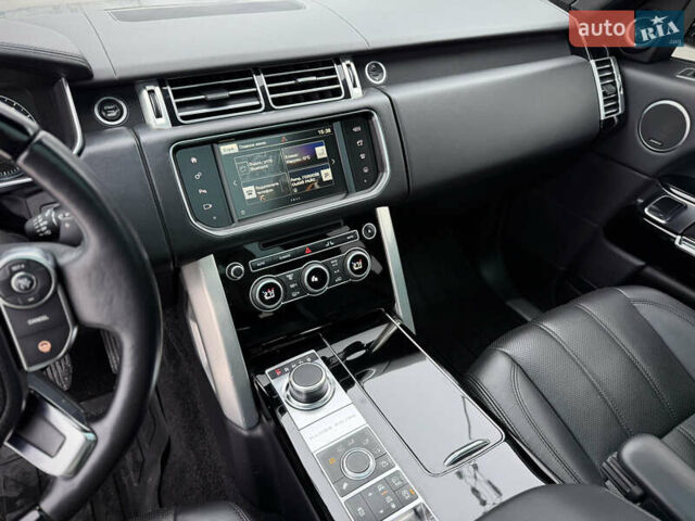 Черный Ленд Ровер Рендж Ровер, объемом двигателя 2.99 л и пробегом 240 тыс. км за 31800 $, фото 77 на Automoto.ua