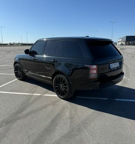 Черный Ленд Ровер Рендж Ровер, объемом двигателя 4.37 л и пробегом 205 тыс. км за 34999 $, фото 2 на Automoto.ua