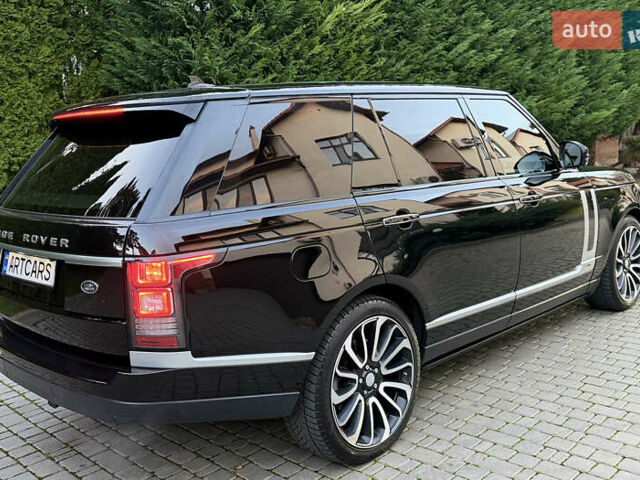 Черный Ленд Ровер Рендж Ровер, объемом двигателя 5 л и пробегом 155 тыс. км за 39900 $, фото 9 на Automoto.ua