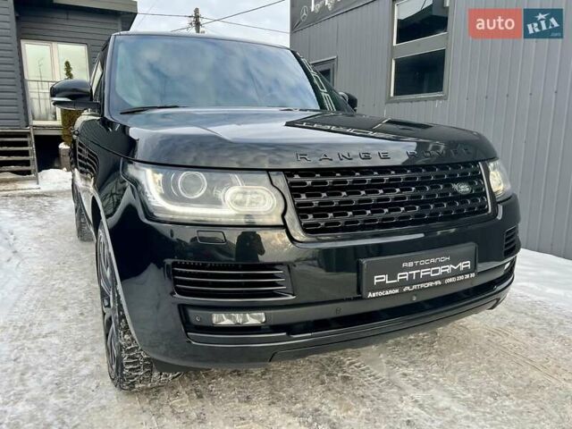 Чорний Ленд Ровер Рендж Ровер, об'ємом двигуна 4.37 л та пробігом 199 тис. км за 44900 $, фото 12 на Automoto.ua