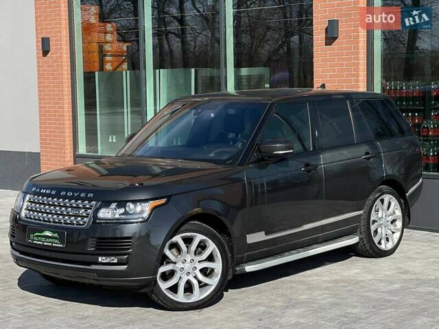Черный Ленд Ровер Рендж Ровер, объемом двигателя 2.99 л и пробегом 145 тыс. км за 35500 $, фото 1 на Automoto.ua