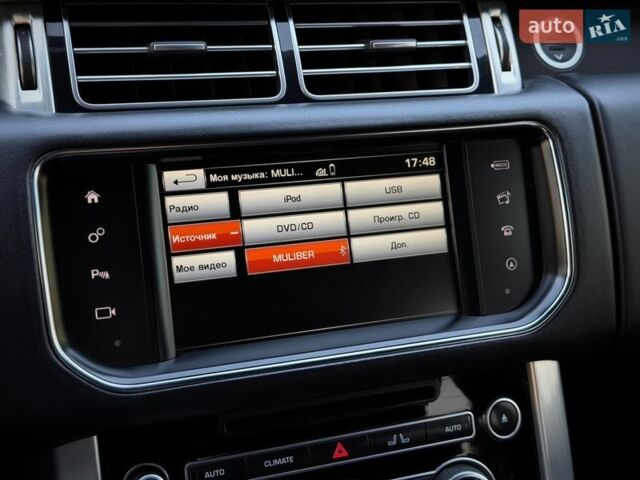 Черный Ленд Ровер Рендж Ровер, объемом двигателя 2.99 л и пробегом 240 тыс. км за 28500 $, фото 87 на Automoto.ua