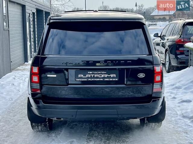 Чорний Ленд Ровер Рендж Ровер, об'ємом двигуна 4.37 л та пробігом 199 тис. км за 44900 $, фото 9 на Automoto.ua