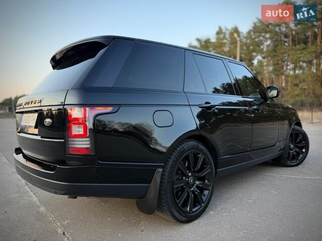 Черный Ленд Ровер Рендж Ровер, объемом двигателя 2.99 л и пробегом 240 тыс. км за 28500 $, фото 25 на Automoto.ua