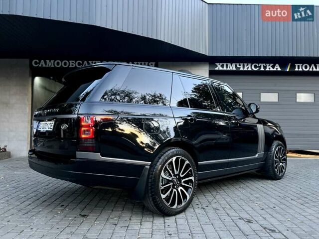 Чорний Ленд Ровер Рендж Ровер, об'ємом двигуна 4.37 л та пробігом 186 тис. км за 38500 $, фото 5 на Automoto.ua