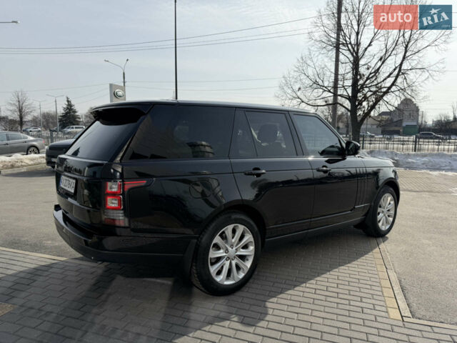 Чорний Ленд Ровер Рендж Ровер, об'ємом двигуна 2.99 л та пробігом 163 тис. км за 32900 $, фото 4 на Automoto.ua