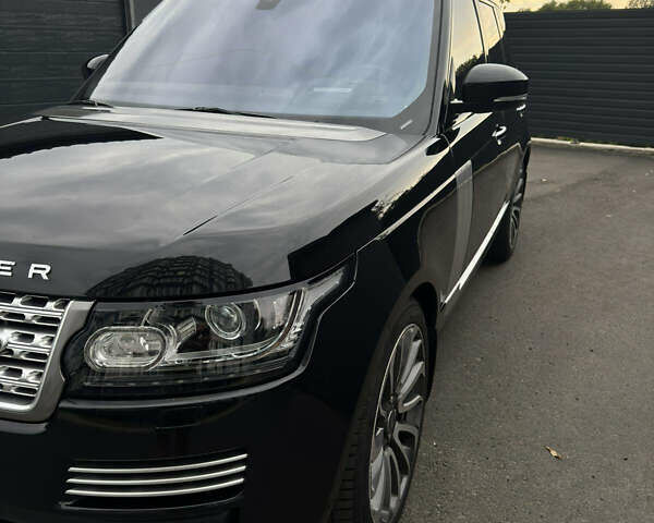Черный Ленд Ровер Рендж Ровер, объемом двигателя 5 л и пробегом 134 тыс. км за 49999 $, фото 17 на Automoto.ua
