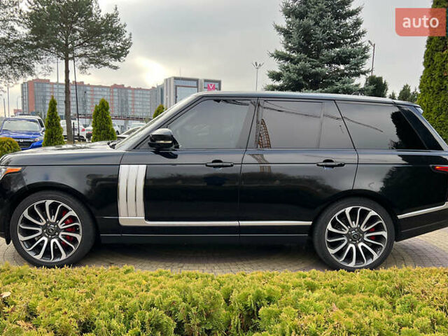 Черный Ленд Ровер Рендж Ровер, объемом двигателя 5 л и пробегом 167 тыс. км за 30650 $, фото 3 на Automoto.ua