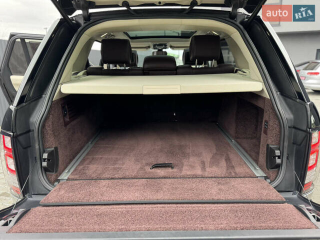 Черный Ленд Ровер Рендж Ровер, объемом двигателя 4.37 л и пробегом 188 тыс. км за 43000 $, фото 82 на Automoto.ua