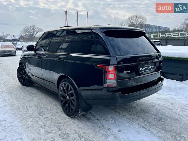 Чорний Ленд Ровер Рендж Ровер, об'ємом двигуна 4.37 л та пробігом 199 тис. км за 44900 $, фото 106 на Automoto.ua