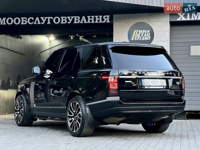 Чорний Ленд Ровер Рендж Ровер, об'ємом двигуна 4.37 л та пробігом 186 тис. км за 38500 $, фото 10 на Automoto.ua