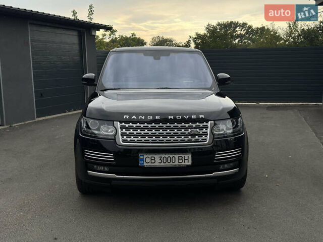 Черный Ленд Ровер Рендж Ровер, объемом двигателя 5 л и пробегом 134 тыс. км за 49999 $, фото 1 на Automoto.ua