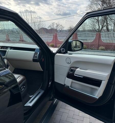 Чорний Ленд Ровер Рендж Ровер, об'ємом двигуна 4.37 л та пробігом 160 тис. км за 49500 $, фото 32 на Automoto.ua