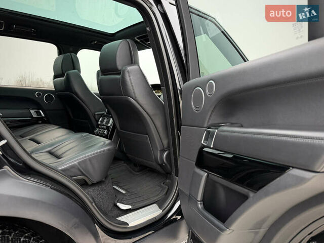 Черный Ленд Ровер Рендж Ровер, объемом двигателя 2.99 л и пробегом 240 тыс. км за 31800 $, фото 66 на Automoto.ua