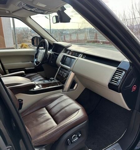 Чорний Ленд Ровер Рендж Ровер, об'ємом двигуна 4.37 л та пробігом 160 тис. км за 49500 $, фото 34 на Automoto.ua