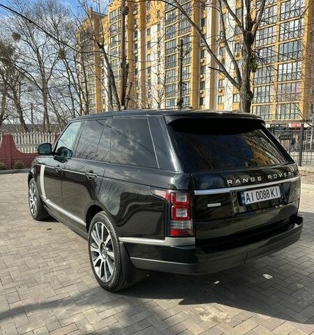 Чорний Ленд Ровер Рендж Ровер, об'ємом двигуна 4.37 л та пробігом 160 тис. км за 49500 $, фото 11 на Automoto.ua
