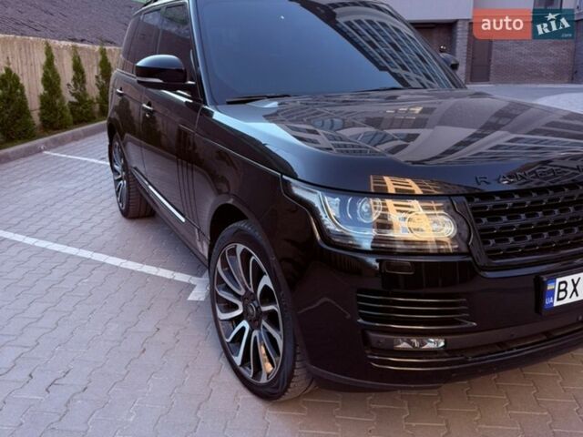 Черный Ленд Ровер Рендж Ровер, объемом двигателя 5 л и пробегом 185 тыс. км за 43000 $, фото 1 на Automoto.ua