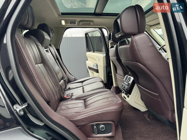 Черный Ленд Ровер Рендж Ровер, объемом двигателя 4.37 л и пробегом 188 тыс. км за 43000 $, фото 55 на Automoto.ua