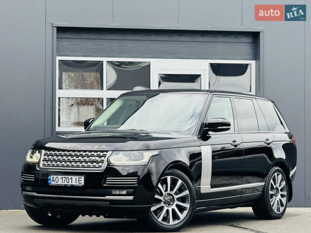Черный Ленд Ровер Рендж Ровер, объемом двигателя 4.37 л и пробегом 188 тыс. км за 43000 $, фото 8 на Automoto.ua