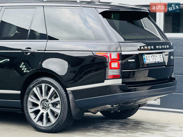 Черный Ленд Ровер Рендж Ровер, объемом двигателя 4.37 л и пробегом 188 тыс. км за 43000 $, фото 11 на Automoto.ua