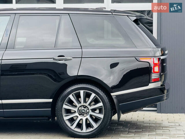 Черный Ленд Ровер Рендж Ровер, объемом двигателя 4.37 л и пробегом 188 тыс. км за 43000 $, фото 10 на Automoto.ua