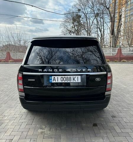 Чорний Ленд Ровер Рендж Ровер, об'ємом двигуна 4.37 л та пробігом 160 тис. км за 49500 $, фото 13 на Automoto.ua