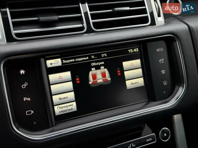 Черный Ленд Ровер Рендж Ровер, объемом двигателя 2.99 л и пробегом 240 тыс. км за 31800 $, фото 85 на Automoto.ua