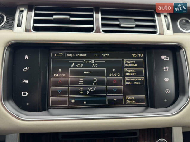 Черный Ленд Ровер Рендж Ровер, объемом двигателя 4.37 л и пробегом 188 тыс. км за 43000 $, фото 47 на Automoto.ua