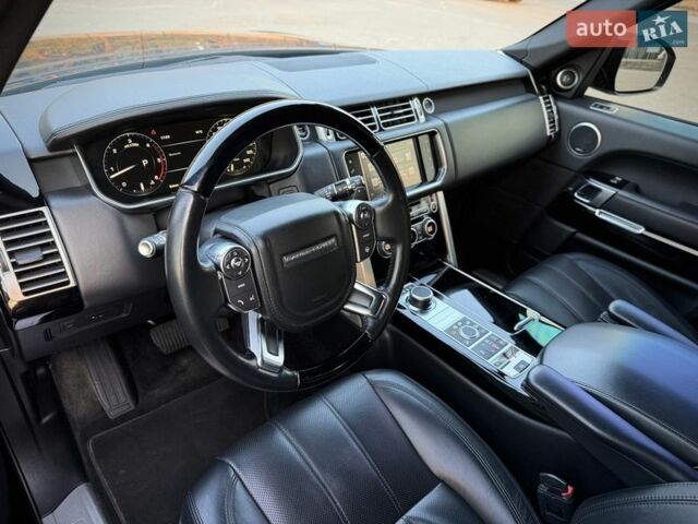 Черный Ленд Ровер Рендж Ровер, объемом двигателя 2.99 л и пробегом 240 тыс. км за 28500 $, фото 43 на Automoto.ua