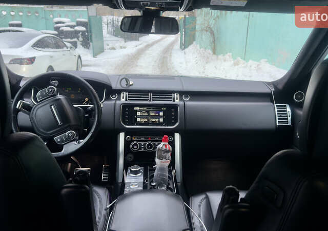 Черный Ленд Ровер Рендж Ровер, объемом двигателя 4.37 л и пробегом 220 тыс. км за 47000 $, фото 17 на Automoto.ua