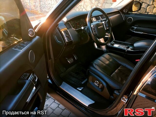Чорний Ленд Ровер Рендж Ровер, об'ємом двигуна 5 л та пробігом 167 тис. км за 31000 $, фото 6 на Automoto.ua