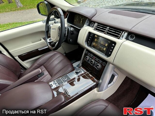 Черный Ленд Ровер Рендж Ровер, объемом двигателя 5 л и пробегом 162 тыс. км за 46999 $, фото 7 на Automoto.ua