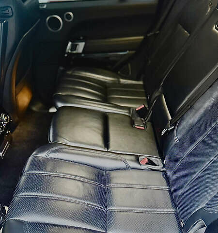 Черный Ленд Ровер Рендж Ровер, объемом двигателя 4.37 л и пробегом 220 тыс. км за 47000 $, фото 9 на Automoto.ua