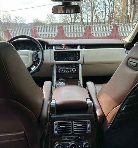 Чорний Ленд Ровер Рендж Ровер, об'ємом двигуна 4.37 л та пробігом 160 тис. км за 49500 $, фото 27 на Automoto.ua