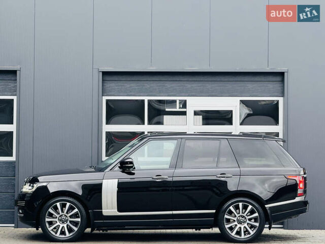 Черный Ленд Ровер Рендж Ровер, объемом двигателя 4.37 л и пробегом 188 тыс. км за 43000 $, фото 4 на Automoto.ua